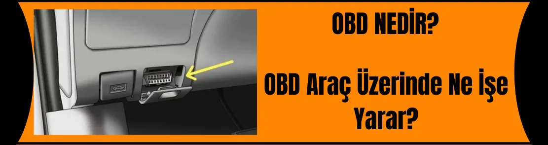 What is OBD and what does it do on the vehicle?